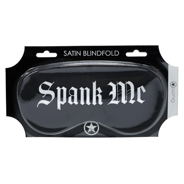 Ouch! Satin Blindfold Spank Me - Totally Adult