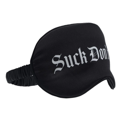 Ouch! Satin Blindfold Suck Don't Bite - Totally Adult