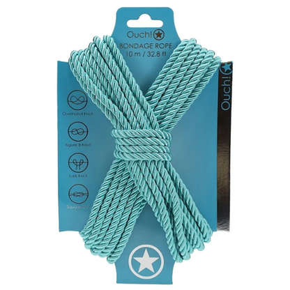 Ouch! Silk Bondage Rope 10m - Totally Adult