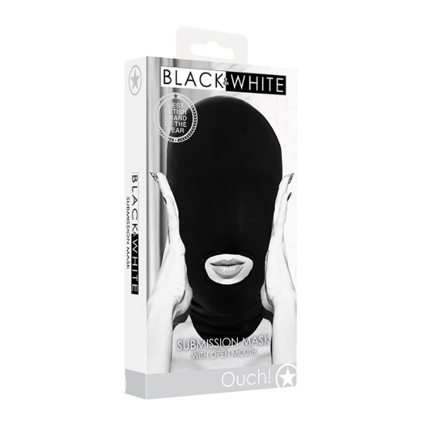 Ouch! Submission Mask with Open Mouth - Totally Adult