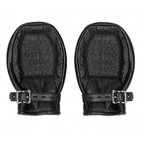 Pain Bondage Mittens Padded Metal Teeth - Totally Adult