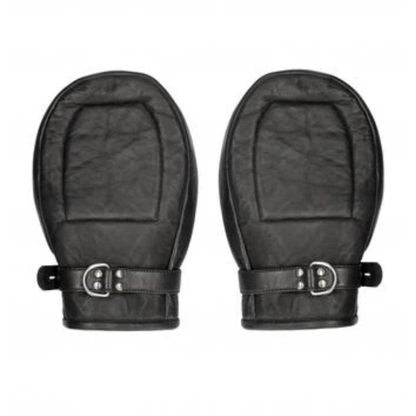 Pain Bondage Mittens Padded Metal Teeth - Totally Adult