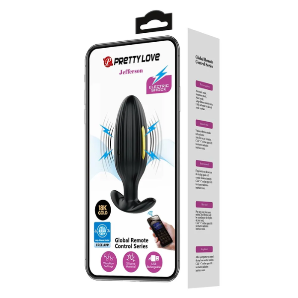 Pretty Love Jefferson E-Stim Butt Plug