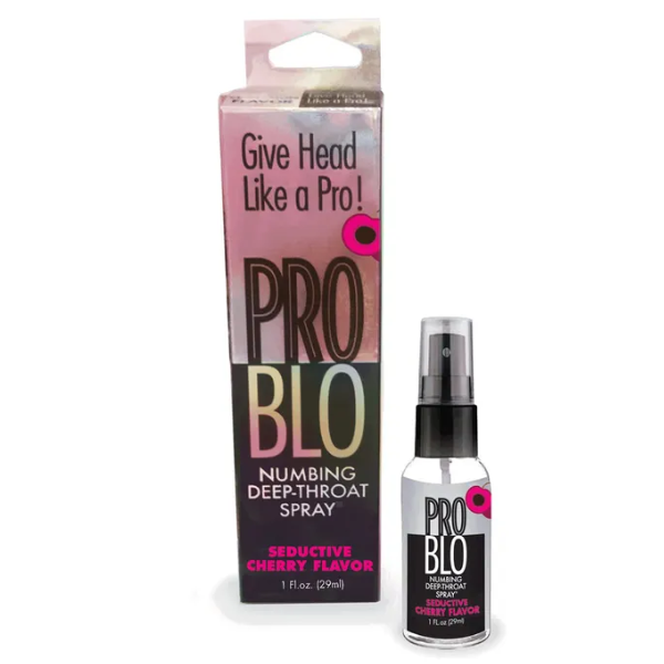 Pro Blo Numbing Deep Throat Spray Cherry - Totally Adult