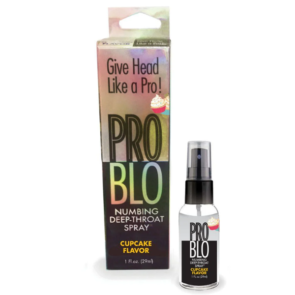 Pro Blo Numbing Deep Throat Spray Cupcake - Totally Adult