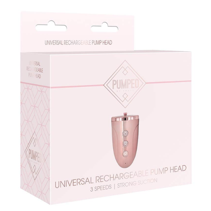 Pumped Universal Rechargeable Pump Head - Totally Adult