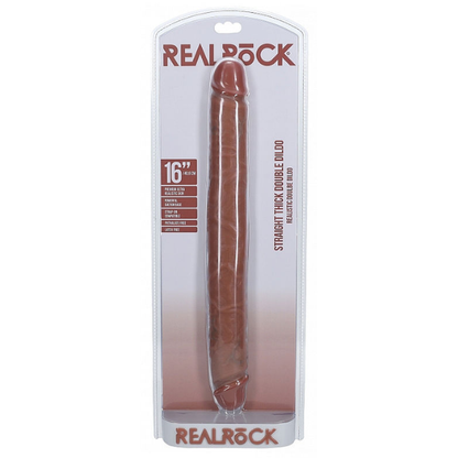 RealRock Double Ended Thick Dong 16 Inch - Totally Adult