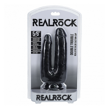 RealRock Double Trouble 5/6Inch- Totally Adult