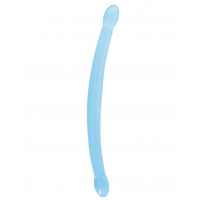 RealRock Jelly Non Realistic Double Dildo 17 Inch - Totally Adult