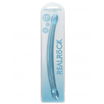 RealRock Jelly Non Realistic Double Dildo 17 Inch - Totally Adult