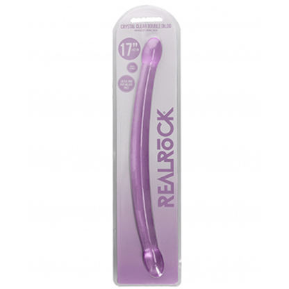 RealRock Jelly Non Realistic Double Dildo 17 Inch - Totally Adult