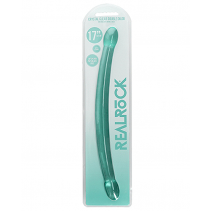 RealRock Jelly Non Realistic Double Dildo 17 Inch - Totally Adult