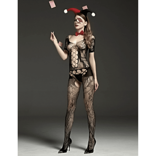 Rimes Deck of Cards Bodystocking - Totally Adult