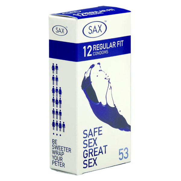 SAX Regular Fit 12pk - Totally Adult