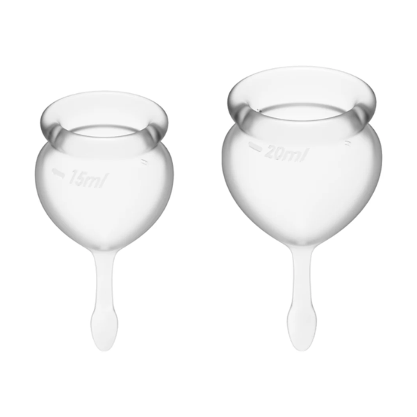 Satisfyer Feel Good Menstrual Cups - Totally Adult