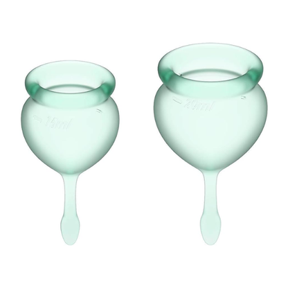 Satisfyer Feel Good Menstrual Cups - Totally Adult
