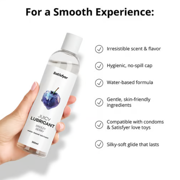 Satisfyer Juicy Lubricant Breezy Berry