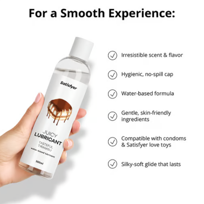 Satisfyer Juicy Lubricant Tasteful Tiramisu