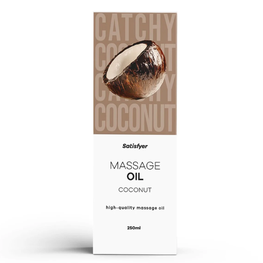 Satisfyer Massage Oil Coconut - Totally Adult