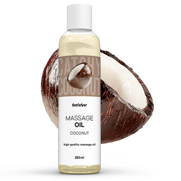 Satisfyer Massage Oil Coconut - Totally Adult