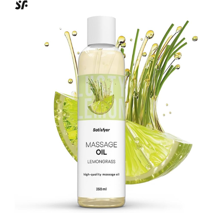 Satisfyer Massage Oil Lemongrass 250ml