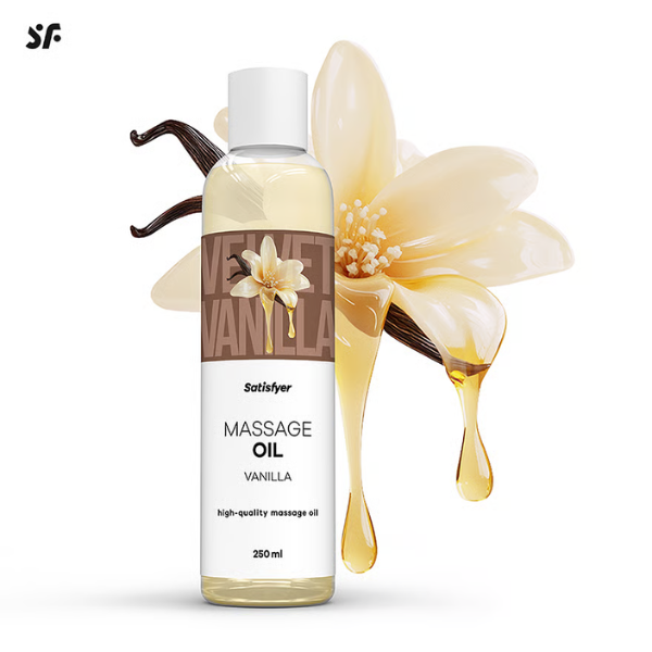 Satisfyer Massage Oil Vanilla 250ml - Totally Adult
