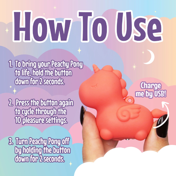Unihorn Mini Peachy Pony