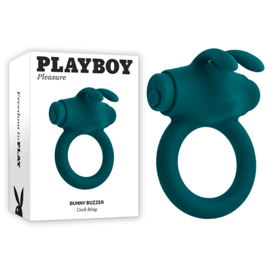 Playboy Pleasure Bunny Buzzer Cock Ring - Totally Adult