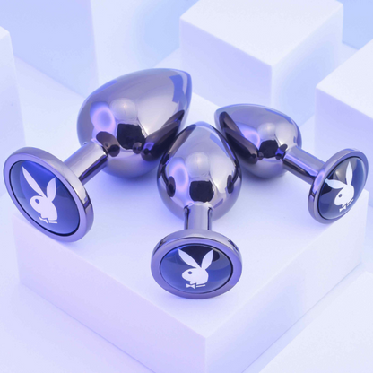 Playboy Pleasure Pleasure 3 Ways Butt Plugs - Totally Adult