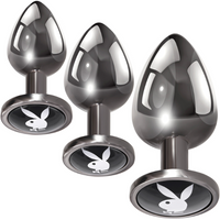 Playboy Pleasure Pleasure 3 Ways Butt Plugs - Totally Adult