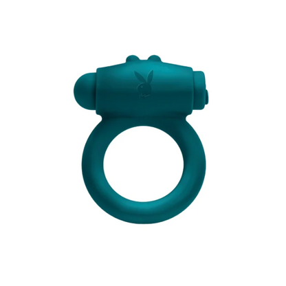 Playboy Pleasure Bunny Buzzer Cock Ring - Totally Adult
