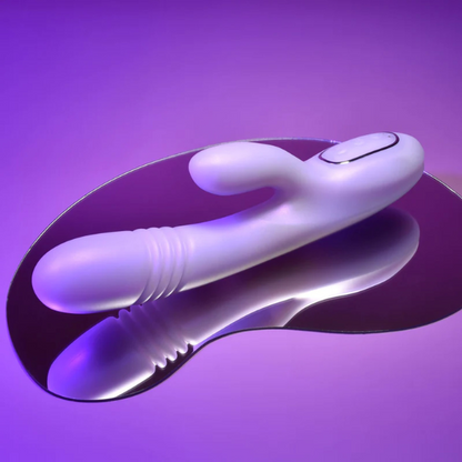 Playboy Pleasure Bumping Bunny Rabbit Vibrator - Totally Adult