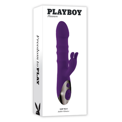 Playboy Pleasure Hop To It Rabbit Vibrator - Totally Adult