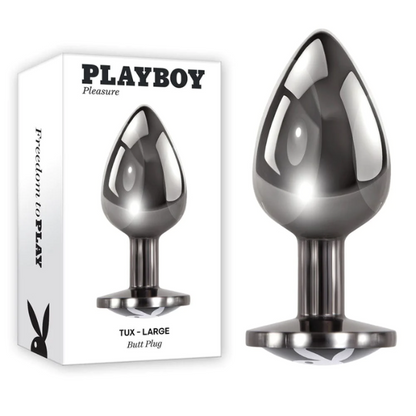 Playboy Pleasure Tux Butt Plug - Totally Adult