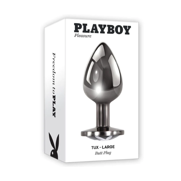 Playboy Pleasure Tux Butt Plug - Totally Adult