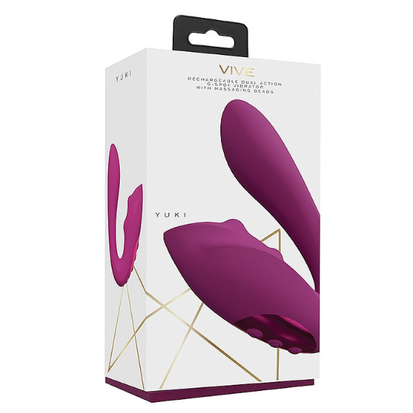 VIVE Yuki Dual G spot with Massaging Beads