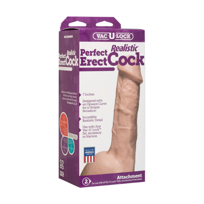 Vac-U-Lock Perfect Realistic 7 Inch - Totally Adult