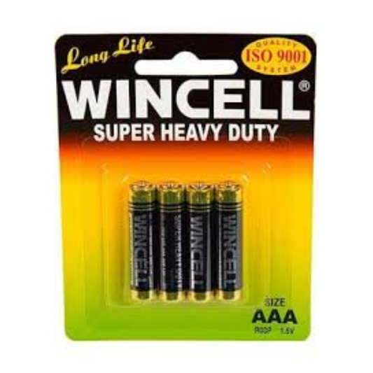 Wincell AAA Batteries 4pk - Totally Adult