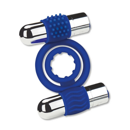 ZOLO Duo Vibrating C-Ring - Totally Adult