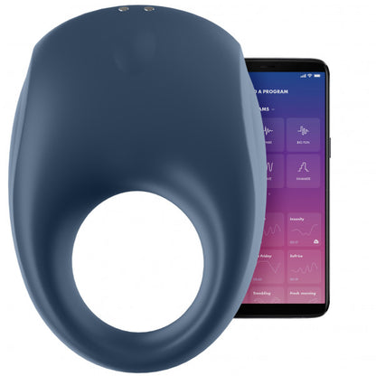 Satisfyer Strong One Vibrating Cockring - Totally Adult