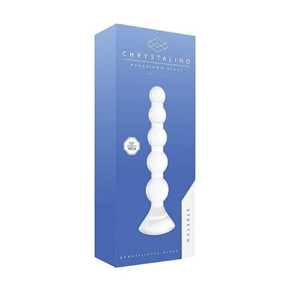 Chrystalino Stretch Glass Anal Beads - Totally Adult