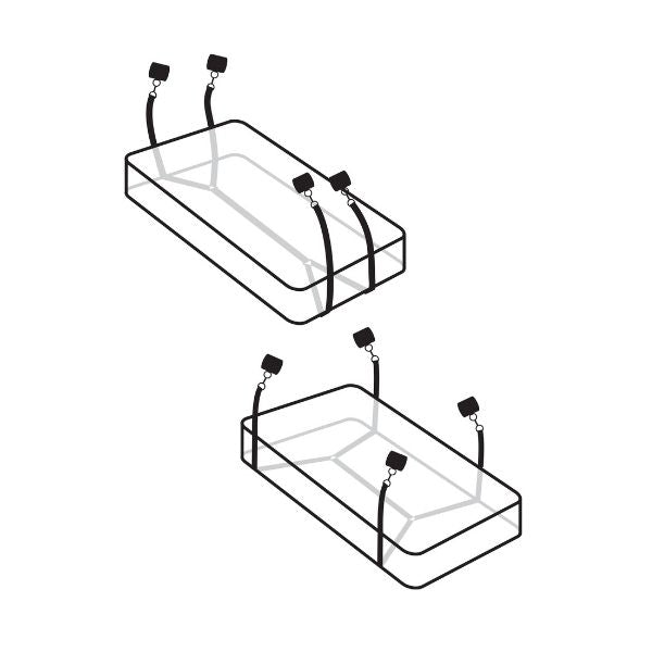 FFS Bed Bindings Restraint Kit - Totally Adult