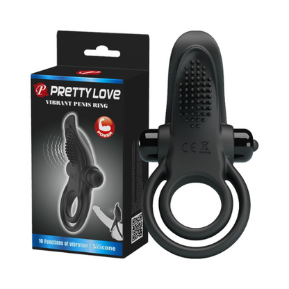 Pretty Love Vibrant Penis Ring - Totally Adult