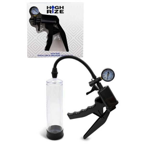 High Rize Pistol Grip and Pressure Gauge Pump - Totally Adult