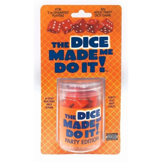 The Dice Made Me Do It Party Edition - Totally Adult