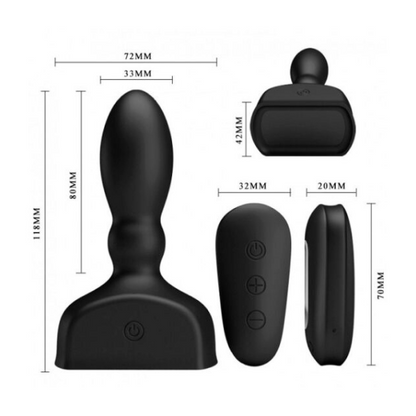 Mr Play Inflatable Anal Plug - Totally Adult