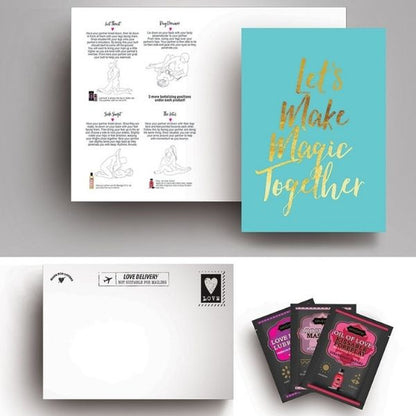 Naughty Notes Greeting Card Lets Make Magic Together - Totally Adult