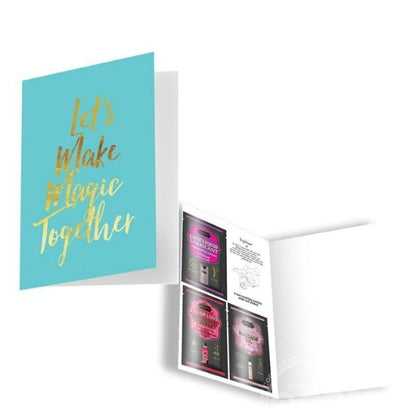 Naughty Notes Greeting Card Lets Make Magic Together - Totally Adult