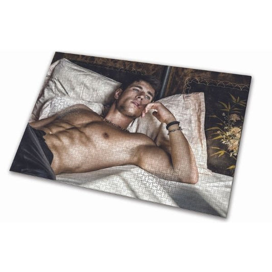 Sexy Puzzles Men In Bed Chase - Totally Adult