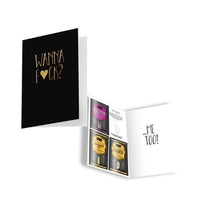 Naughty Notes Greeting Card Wanna Fuck? - Totally Adult